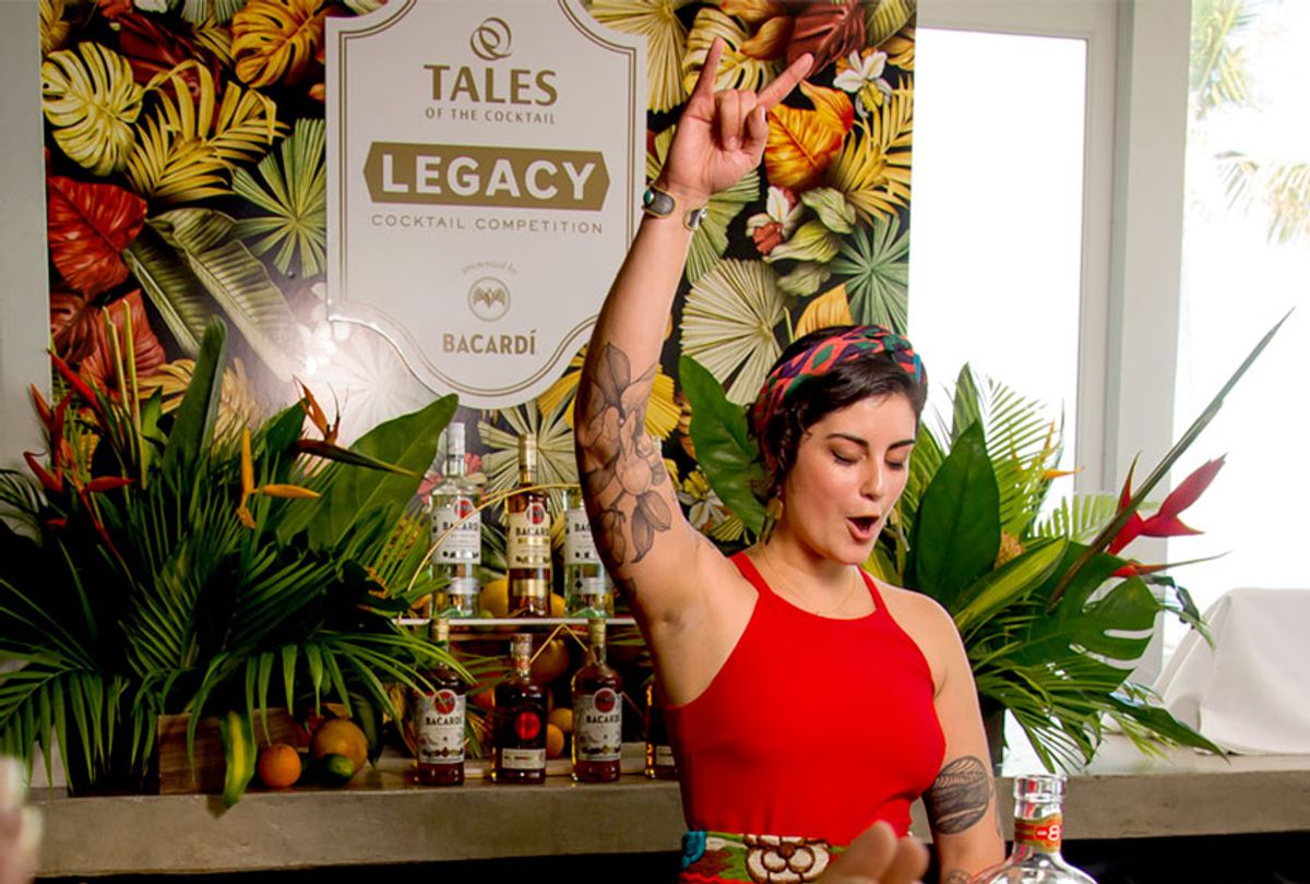 Gabriela Holzer in the Bacardi Legacy Semi-Finals (Bacardi)