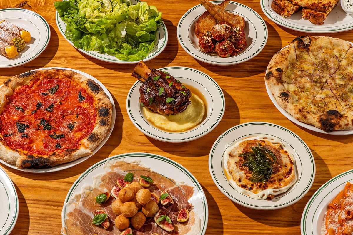 Dinner assortment at Jemma Restaurant in Hollywood (Photo by Max Milla)