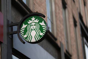 Starbucks sign