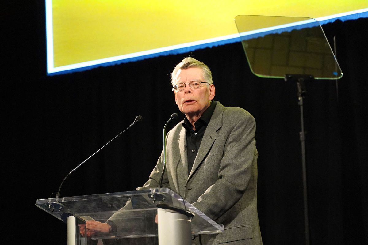 Stephen King receives Audio Publishers Association Lifetime Achievement Award 2020 at the 2020 Audie Awards Gala at Guastavino's on March 02, 2020 in New York City. (Sean Zanni/Patrick McMullan via Getty Images)