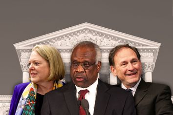 Virginia Thomas; Clarence Thomas; Samuel Alito